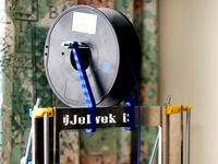 Customizable spool holder (prusa i3) by Jkk79