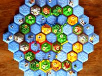The atoll (scenario: settler catan style) by Dakanzla