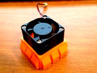 Nema 17 Fan Shroud Mounts by BullseyeBody