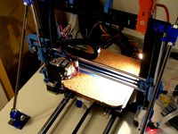 BQ Prusa I3 Hephestos Frame stabilizer by filch20049