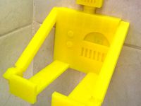 Robot Soap Bottle Shelf by NirDobovizki