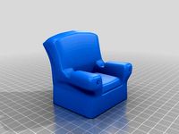 Business Card Display - Arm Chair by willie