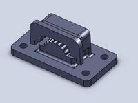 GT2 quick belt holder by LarryM