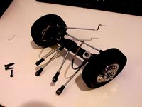 Printed truck V1: Front axle by MrCrankyface