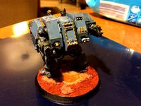Exhaust back pack and volcan like cannon for Garin`s dreadnought by humistrefa