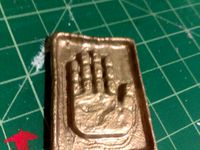 Jotaro's hat pin by candleflame