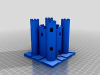 Castle Pen Holder by spezzer