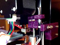 Wanhao i3 Adjustable Endstop-Most Rigid by Pmturiel