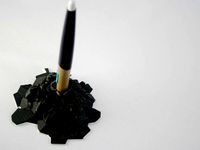 Pen holder from Hell by Duplicate3D