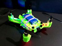 Toad 110 - Micro FPV Quad - (8.5mm Hubsan X4 Motors) by charlesgershom