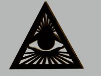 ILLUMINATI Necklace by PlastikDesign