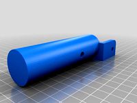 Porte aspirateur de piscine / embout de perche by foucteau