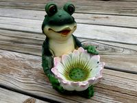 Frog Flower Bowl by MustangDave