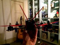 FPV Racing quad engine/motor mount by PerN84