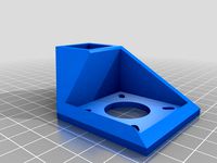 NEMA 17 motor mount 20mm extrusion by leving