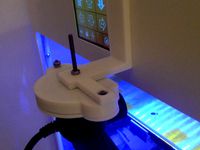 Craftbot swiveling Camera Mount for PS3 Eye Camera by G0dl1ke