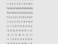Pegboard drill indices labels corrected by abarry