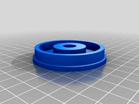 Hatchbox filament spool holder with 608zz bearing by SirGeekALot