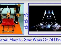Star Wars - Imperial March 3D Printer Music by 3DIYOriginal