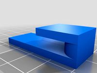 Picture wire hook mounts with command tape by Jabberwacky