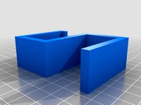 Headphone Holder 1inch under desk by PsychItsMike