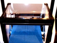 ROBO 3D Enclosure system with Y axis buffer tabs by dylan77