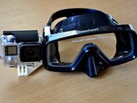 Easy install Gopro Scuba Mask mount open view by Ben967
