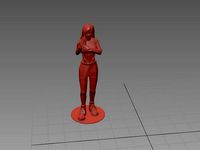 Tifa Final Fantasy VII 3d model by solidt