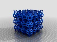 Internal Structures for SLA, DLP, or SLS style printing. by dreyfusduke