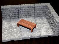 Rough Plank Table by squirrelhammer