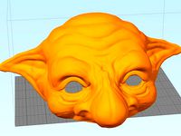 Hollowed out Desk Troll for making into mask by GamerGorman20