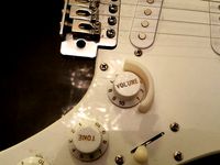 Guitar Volume Pot Knob Guard by RoyToreHofstad
