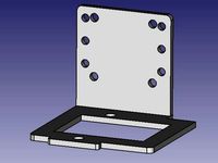 Mount for bqExtruder - Prusa i3 Hephestos by SchwarzEngineering