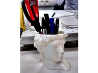 Statue of David Pen/Stationary  Holder by lukeazadee