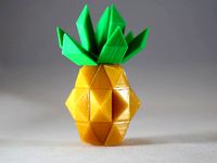 Polyhedron Pineapple by mathcraft
