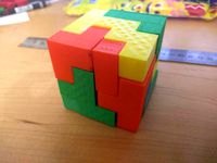 Bedlam 4x4 Puzzle Cube 60mm³ by Y_Dascalu