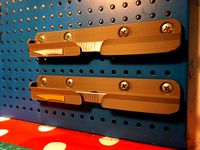 Scalpel holder (pegboard or wall mounted) by FrankLumien
