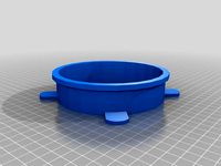 Adaptador ventilador 120x120 by MeliMaker3d