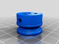 Pulley for small motor by kg4iae
