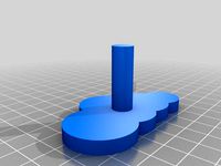 Cloud Curtain Hook by BFerreira