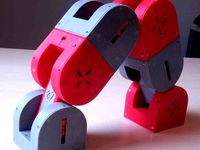 Dtto v1.0 Robot- Modular self-reconfigurable robot by otrebla333