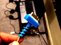 Iphone 4 Cable Protector by MufaddalMarvi