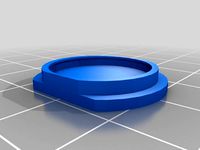 Snap-on Lens cap for mobius action cam by SuperAR1