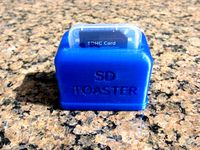 SD Card Holder - Enlarged Slots by 3DPrintGuy01