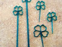 Lucky St. Patrick's Day Party Picks and Swizzle Sticks by barb_3dprintny