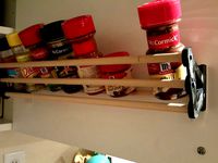 GoldenGears Cabinet Door Cooking Spice Holder by TommasoEngineering