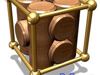 Puzzle bois et bronze by AlbertKarlen