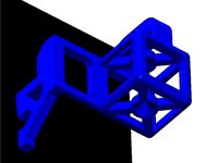 Zortrax M200 filament guide and dust filter by DrewPetitclerc