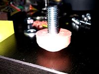 Silicone Damper Foot for Tadoxx Delta Forgebot by sobo84