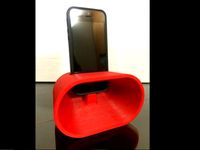 Phone amplifier using parabolic focal point by alexsuares